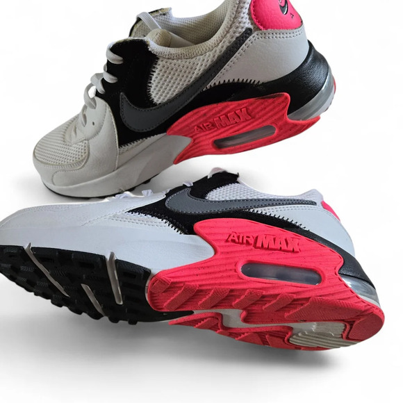 Nike Women's Athletic Shoes - White, Black, Pink - Picture 3 of 4